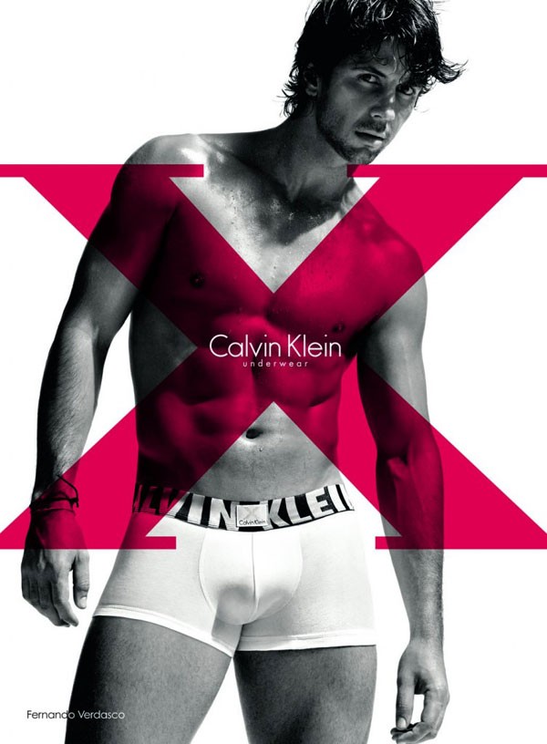 Fernando Verdasco là một gương mặt mẫu mới của nhãn hiệu đồ lót Calvin Klein, ngôi sao quần vợt này sở hữu ngoại hình cực ổn.